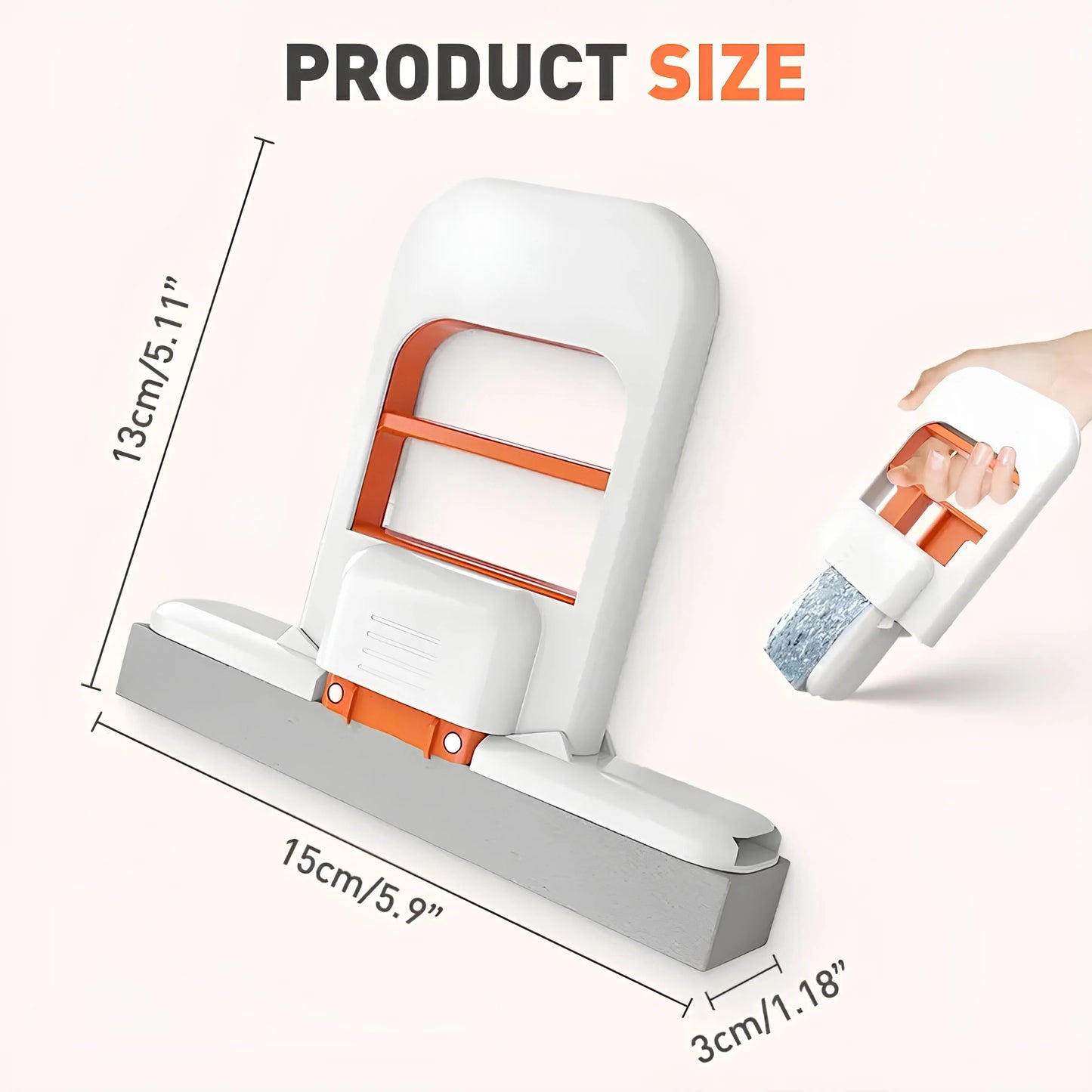 Portable Mini Mop – Smart Compact Cleaning Solution for Home, Kitchen, Bathroom & Car